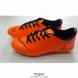کفش فوتبال نایک NIKE نارنجی کد VM126