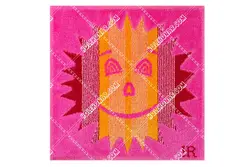 حوله 30×30 هنر طرح خورشید - حوله هنر