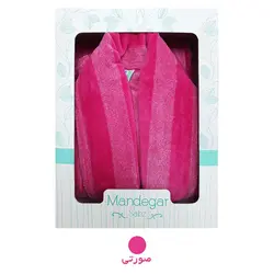 حوله تن پوش ماندگار طرح رومی راه راه - حوله هنر