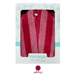 حوله تن پوش ماندگار طرح رومی راه راه - حوله هنر