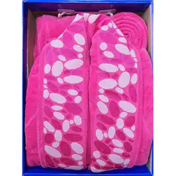 حوله تن پوش ماندگار طرح مروارید - حوله هنر