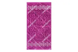 حوله دست و صورت بچه‌گانه هنر طرح گل‌کند