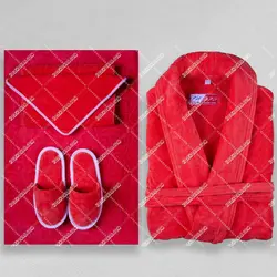 سرویس پنج تکه طیف نارنجی حوله هنر