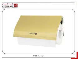 جای حوله کاغذی طلایی کنتراست