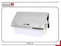 جای حوله کاغذی کروم کنتراست