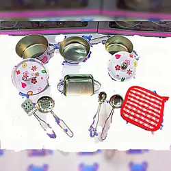 اسباب بازی ست 11 پارچه فلزی لوازم آشپزی - فروشگاه آنلاین خانه و دکور Home & Decor Online Shopping Store فروشگاه آنلاین خانه و دکور