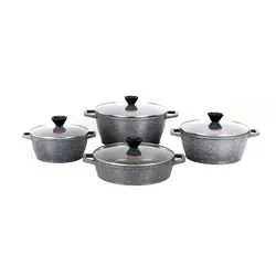 سرویس قابلمه گرانیتی کاندید مدل ورونا (8 پارچه) - مدل جدید - تخفیف ویژه