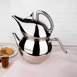 ست کتری و قوری کروپ ست مدل دنیز استیل کد 303 - مدل جدید - تخفیف ویژه