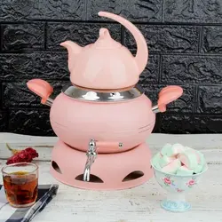 ست کتری و قوری کروپ ست مدل روژین رنگی کد 504 - مدل جدید - تخفیف ویژه