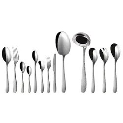 سرویس قاشق و چنگال 18 نفره ناب استیل طرح واریان (116 پارچه) - مدل جدید - تخفیف ویژه