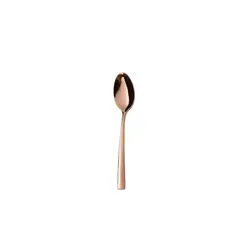 قاشق چای خوری 6 نفره ناب استیل طرح فلورانس برنزی PVD (6 پارچه) - مدل جدید - تخفیف ویژه