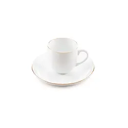 سرویس چینی زرین 6 نفره قهوه خوری زرین (12 پارچه) - مدل جدید - تخفیف ویژه