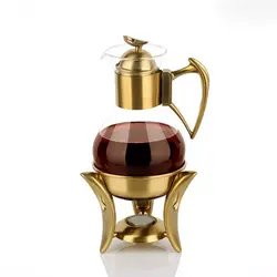 قهوه جوش تک استیل مدل لوپ (طلایی مات) - مدل جدید - تخفیف ویژه