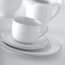 سرویس چینی زرین 6 نفره چای خوری سمن (12 پارچه)