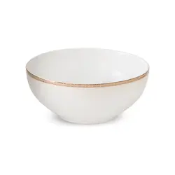 کاسه سالاد بزرگ چینی زرین طرح ریوا طلایی (1 پارچه) - مدل جدید - تخفیف ویژه