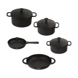 سرویس قابلمه چدن نالینو مدل Fico (8 پارچه) - مدل جدید - تخفیف ویژه