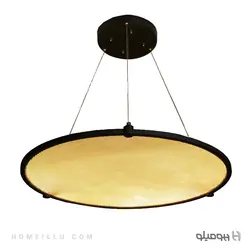 چراغ آویز لوستر ال ای دی 44 وات گرد مدرن ELEGANCE