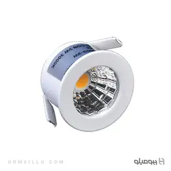 چراغ فروشگاهی COB توکار گرد 3 وات NSWE22