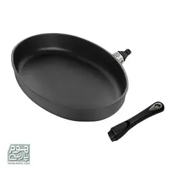 ماهیتابه بیضی ای ام تی کد 3524z دسته متحرک