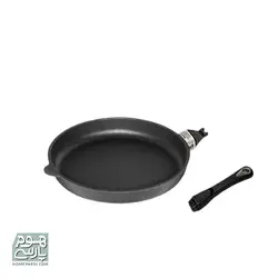 ماهیتابه ای ام تی کد 524z قطر 24 دسته متحرک