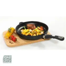 ماهیتابه ای ام تی کد 524z قطر 24 دسته متحرک