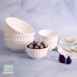 کاسه ماست خوری دیاموند مجموعه 6 عددی