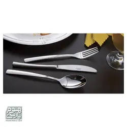 قاشق مربا خوری ناب استیل مدل فلورانس