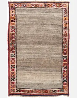 گبه قشقایی وینتج حیدریان مدل کف ساده