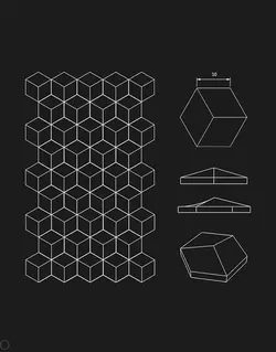 پنل دکوراتیو سه بعدی داژو مدلM13