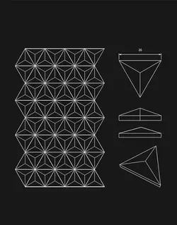 پنل دکوراتیو سه بعدی داژو مدلM10