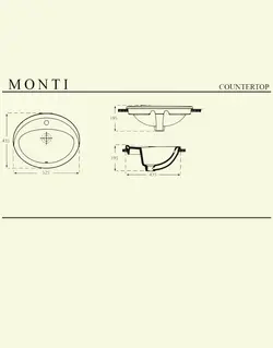 کاسه روشویی GEA مدل MONTI