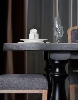 میز ناهارخوری طرح صراحی چوبی تولیکا مدل النا