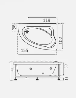 جکوزی آریانا کد 702