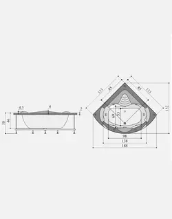 جکوزی پرشین استاندارد مدل شاریس