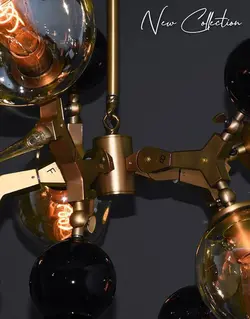 لوستر خوشه ای وودوهوم مدل VL2136