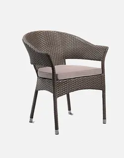 صندلی حصیری فضای باز دکورز مدل یوکا