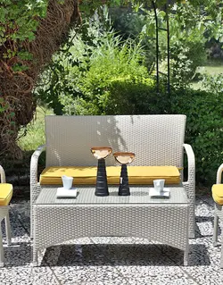 ست نشیمن فضای باز دکورز مدل ورونیکا