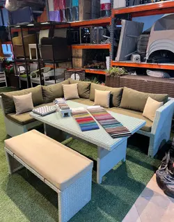 ست نشیمن فضای باز دکورز مدل باواریا