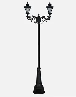 چراغ دوشاخه پارکی بیتانور مدل ایفل Z-Bi-692423