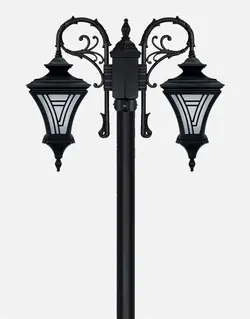 چراغ دوشاخه پارکی بیتانور مدل ایفل P-Bi-692523