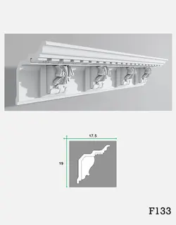 ابزار گچی پیش ساخته گلویی مدل H133