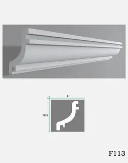 ابزار گچی پیش ساخته دکوراتیو مدل H113