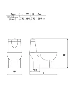 توالت فرنگی چینی کرد مدل طاووس
