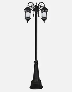 چراغ دوشاخه پارکی بیتانور مدل فانوس P-Bi-682313