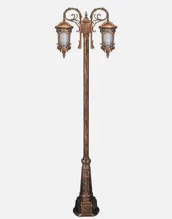 چراغ دوشاخه پارکی بیتانور مدل فانوس P-Bi-682313