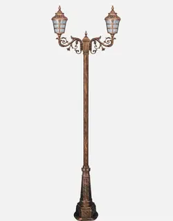 چراغ دوشاخه پارکی بیتانور مدل آیسود Z-Bi-652423