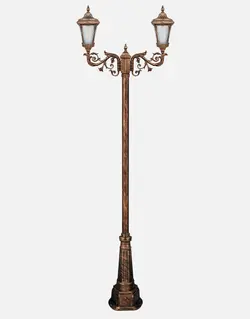 چراغ دوشاخه پارکی بیتانور مدل آترون Z-Bi-642423