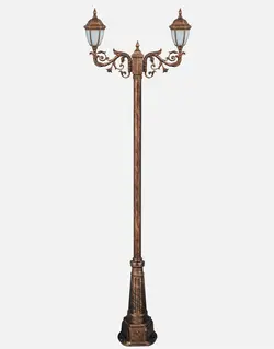 چراغ دوشاخه پارکی بیتانور مدل رومی خمره ای Z-Bi-542423