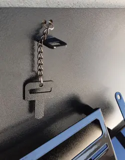 باربیکیو دیواری تاشو ذغالی