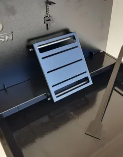 باربیکیو دیواری تاشو ذغالی